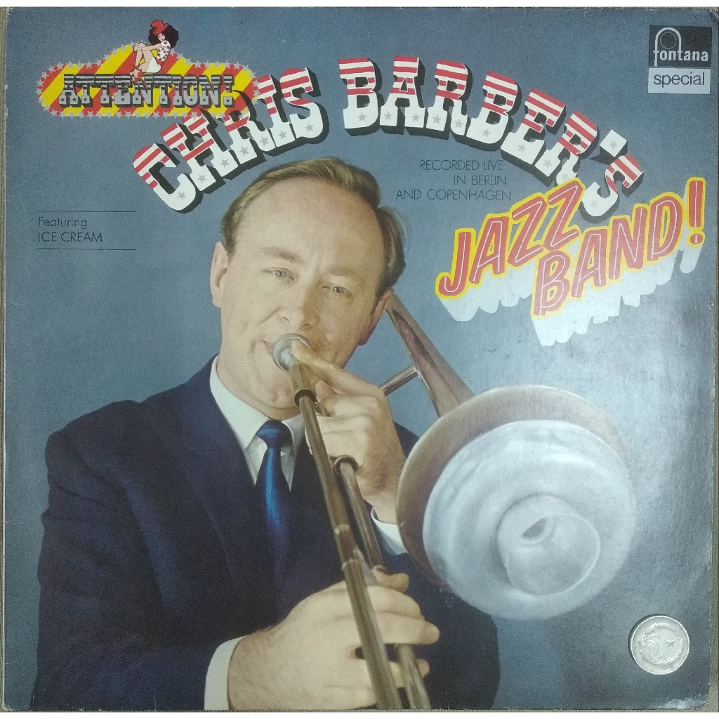stereomate - Đĩa nhựa - LP Vinyl:  Chris Barber's Jazz Band - Attention
