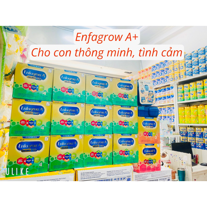 [date T06/2025] Sữa Enfa A+ 4 hộp 2,2kg