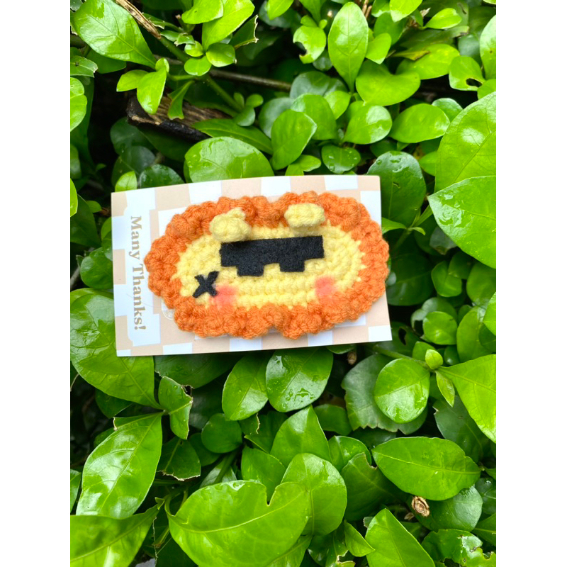 Kẹp tóc len Nong Lion & Chinzilla - GeminiFourth