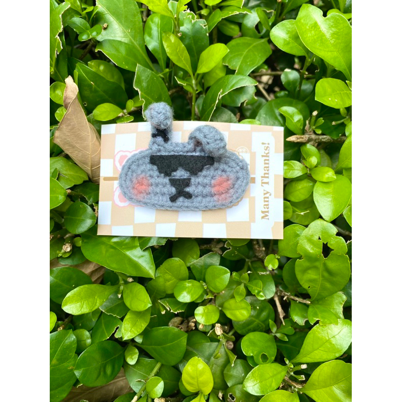 Kẹp tóc len Nong Lion & Chinzilla - GeminiFourth