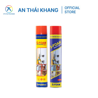 Keo bọt nở S-Foam 900g và S-Foam Neo 750ml (dạng vòi)