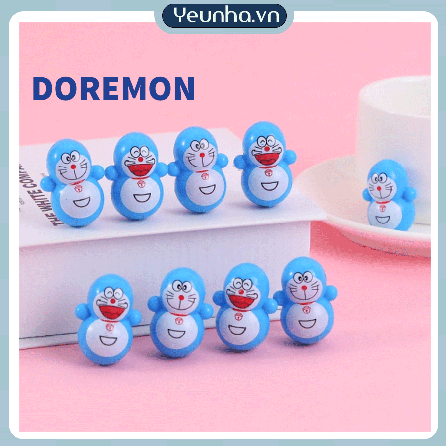 Yeunha.vn - Lật Đật Mini Ngộ Nghĩnh Mèo Thần Tài, Doremon Pikachu, Hổ Thần Tài - Yêu Nhà VN Chính Hãng