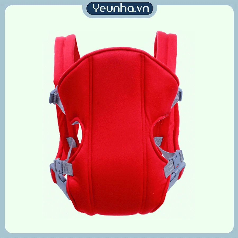 Yeunha.vn - Địu Bé Cao Cấp Chống Gù Có Tựa Đầu Chuẩn Tư Thế Thoáng Khí Cao Cấp - Yêu Nhà Chính Hãng