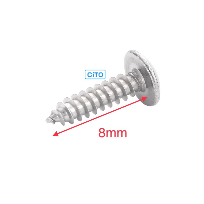 Ốc vít inox M3 - 8mm bắt vít khoá cho lọc chế pvc