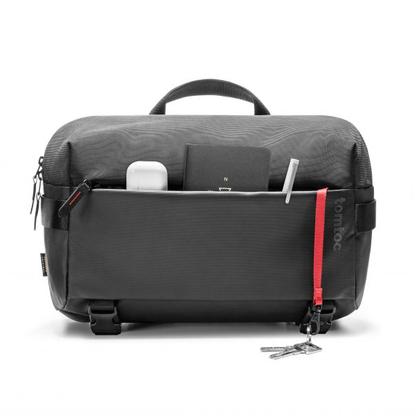 TÚI ĐEO VAI TOMTOC  URBAN CODURA SLING BAG TRAVEL & WORK 13.3-14.2″ H02-C04D01