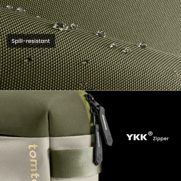 TÚI ĐEO CHÉO TOMTOC  LIGHTWEIGHT SLING BAG GREEN H02-A04T02 - GRAY H02-A04G02