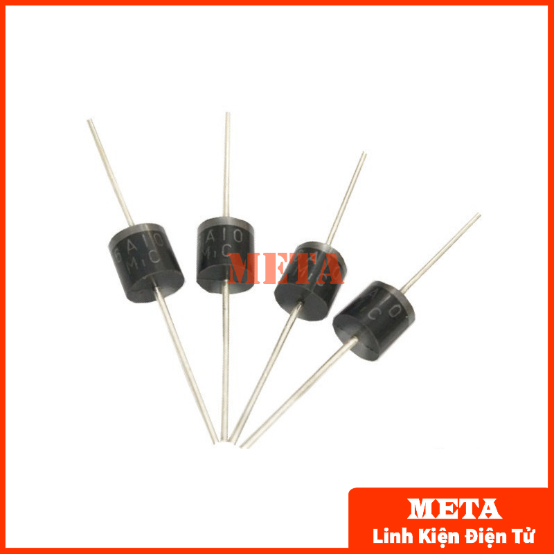 Diode 6A 1000V 6A10 chỉnh lưu chân cắm