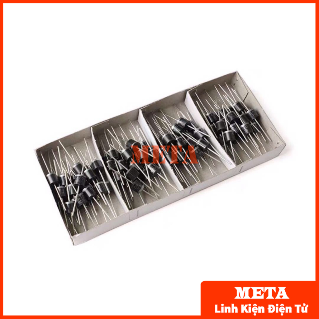 Diode 6A 1000V 6A10 chỉnh lưu chân cắm