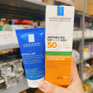 Gel Rửa Mặt La Roche-Posay Dành Cho Da Dầu, Nhạy Cảm 50ml