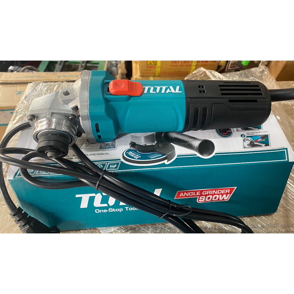 Máy mài TOTAL TG109100565  900W công tắc trượt