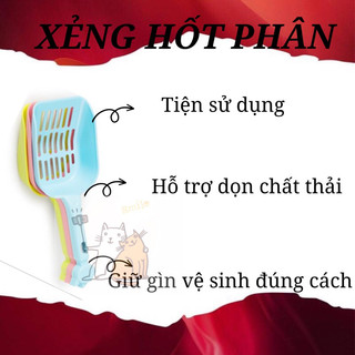 Xẻng hót phân hình đầu mèo