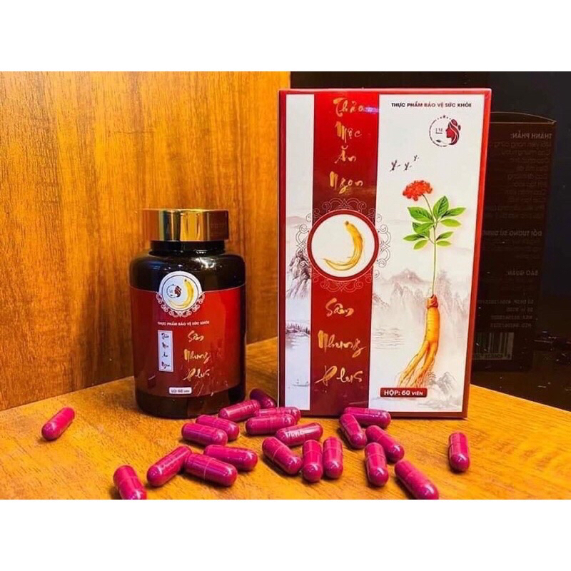 Tăng cân sâm Nhung plus -Viên ăn ngon sâm Nhung plus -thảo mộc ăn ngon sâm Nhung plus -279k