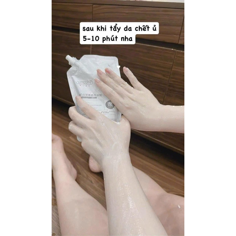 Kem ủ trắng body HUNMUI siêu trắng