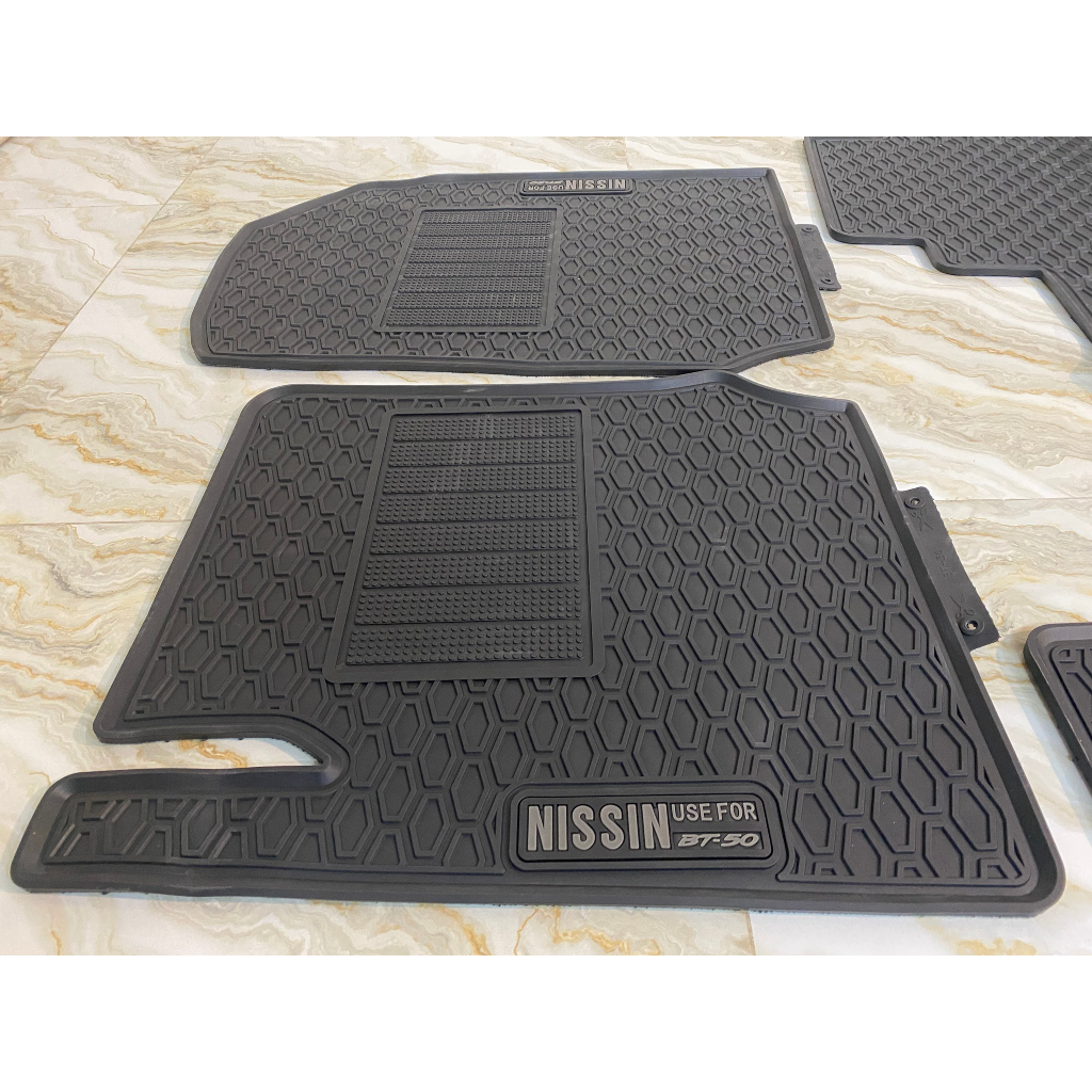 [MAZDA BT50] Thảm Sàn, Thảm Lót Sàn Cao Su Nissin Đúc Vân Tổ Ong Chuẩn Form Xe Mazda BT50 | BigBuy360 - bigbuy360.vn
