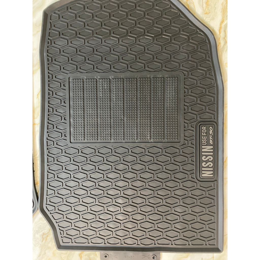 [MAZDA BT50] Thảm Sàn, Thảm Lót Sàn Cao Su Nissin Đúc Vân Tổ Ong Chuẩn Form Xe Mazda BT50 | BigBuy360 - bigbuy360.vn