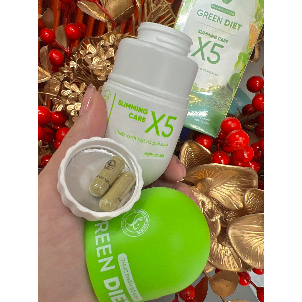 Viên Thảo Mộc Giảm Cân Green Diet X5