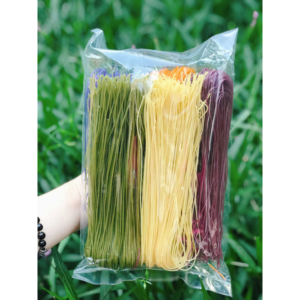 Bún gạo lứt rau củ ngũ sắc hữu cơ ANNUT ăn kiêng giảm cân healthy eatclean cho người tiểu đường, gym, yoga, mẹ bầu