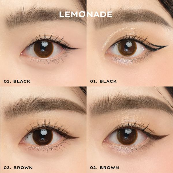 Bút Kẻ Mắt Lemonade Supertiger Tigereyes Liner Cọ Mảnh Lâu Trôi 1g