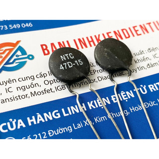 [Combo 10 chiếc] Điện Trở Nhiệt NTC 47D-15 15mm 47R