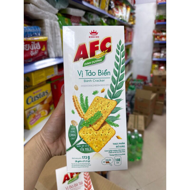 Bánh AFC Dinh Dưỡng đủ vị ( Mẫu Mới)