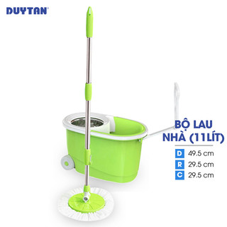 Bộ lau nhà nhựa DUY TÂN 14 lít (50.5 x 35 x 30 cm) - 02331 - Giao màu ngẫu nhiên