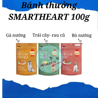 Bánh thưởng cho chó giúp hông & khớp khỏe mạnh Smartheart Healthy Hip Happy Joint 100g