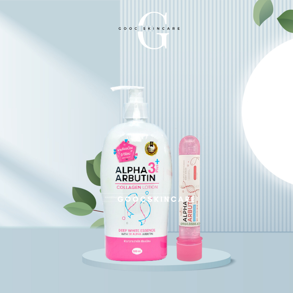 Serum & Sữa Dưỡng Thể Alpha Arbutin Collagen