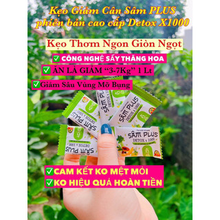 kẹo giảm cân sâm plus