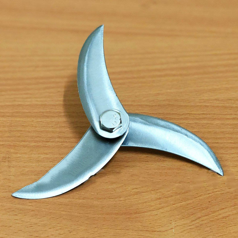 Lưỡi dao máy xay giò chả thép không gỉ sắc bén, có thể mài được