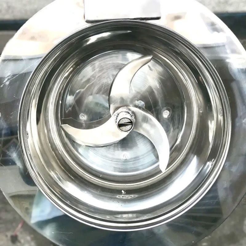 Lưỡi dao máy xay giò chả thép không gỉ sắc bén, có thể mài được