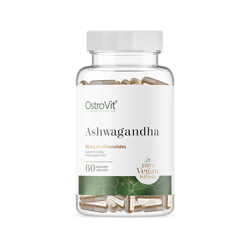 OSTROVIT ASHWAGANDHA 50MG 60 VIÊN Hỗ Trợ Điều Hòa Căng Thẳng Tăng Cường Hệ Miễn Dịch