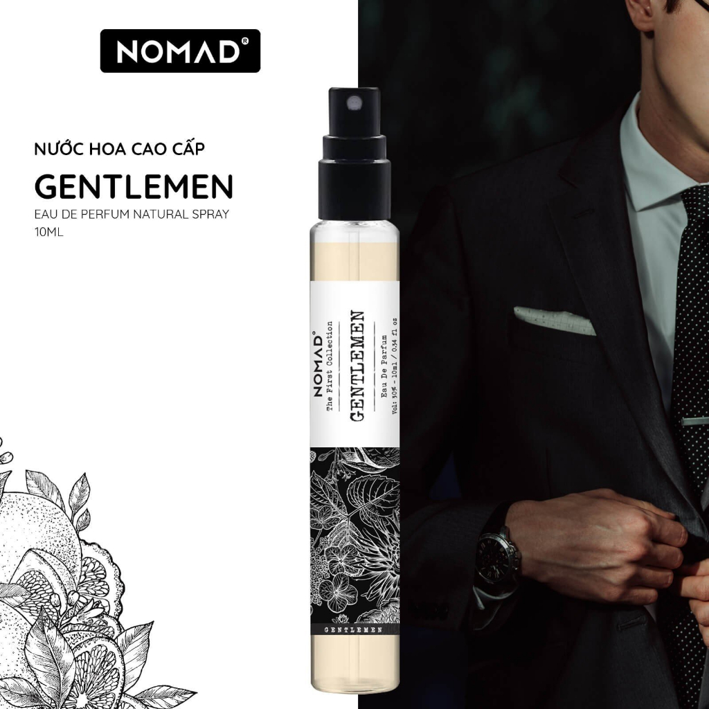 Nước Hoa Nomad Eau de Parfum Tông Mùi Sang Trọng, Cá Tính, Lưu Hương Lên Đến 8h