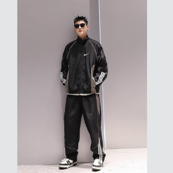 Áo khoác dù Nike cao cấp đôi nam nữ phong cách unisex chất dù 2 lớp dày dặn form rộng hàng chính hãng M79 Latizia.vn