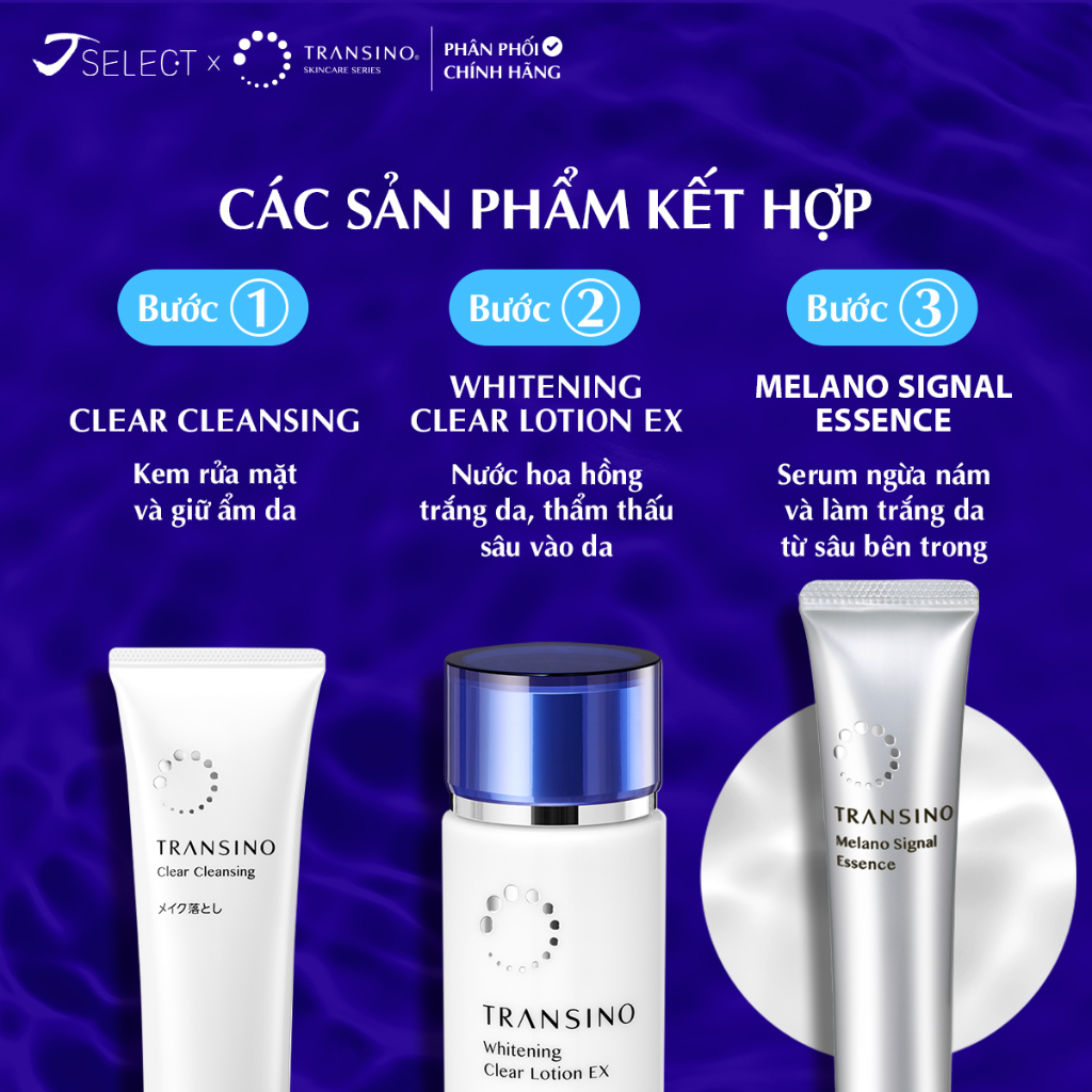 Serum Ngừa Nám Và Làm Trắng Da Tận Gốc TRANSINO 50g