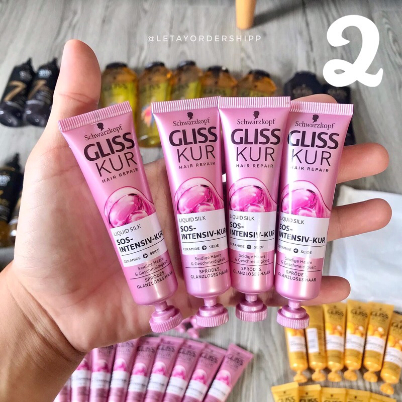 Dưỡng tóc, phục hồi chuyên sâu Gliss Kur