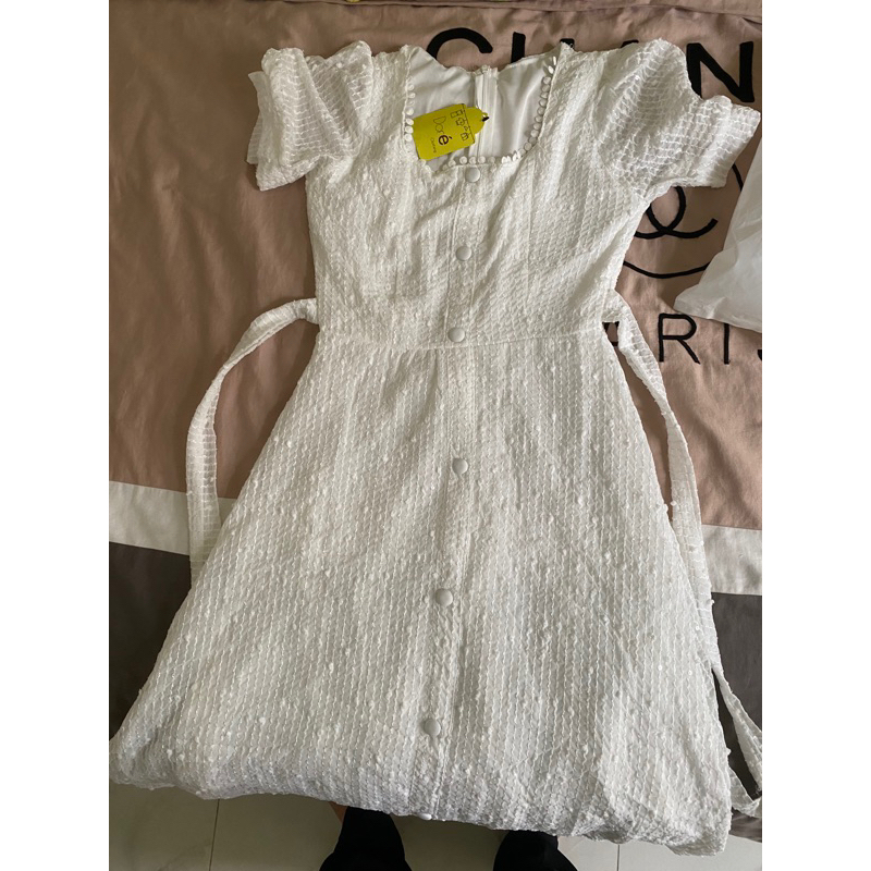 Thanh lyVáy tiểu thư trắng đẹp như JM