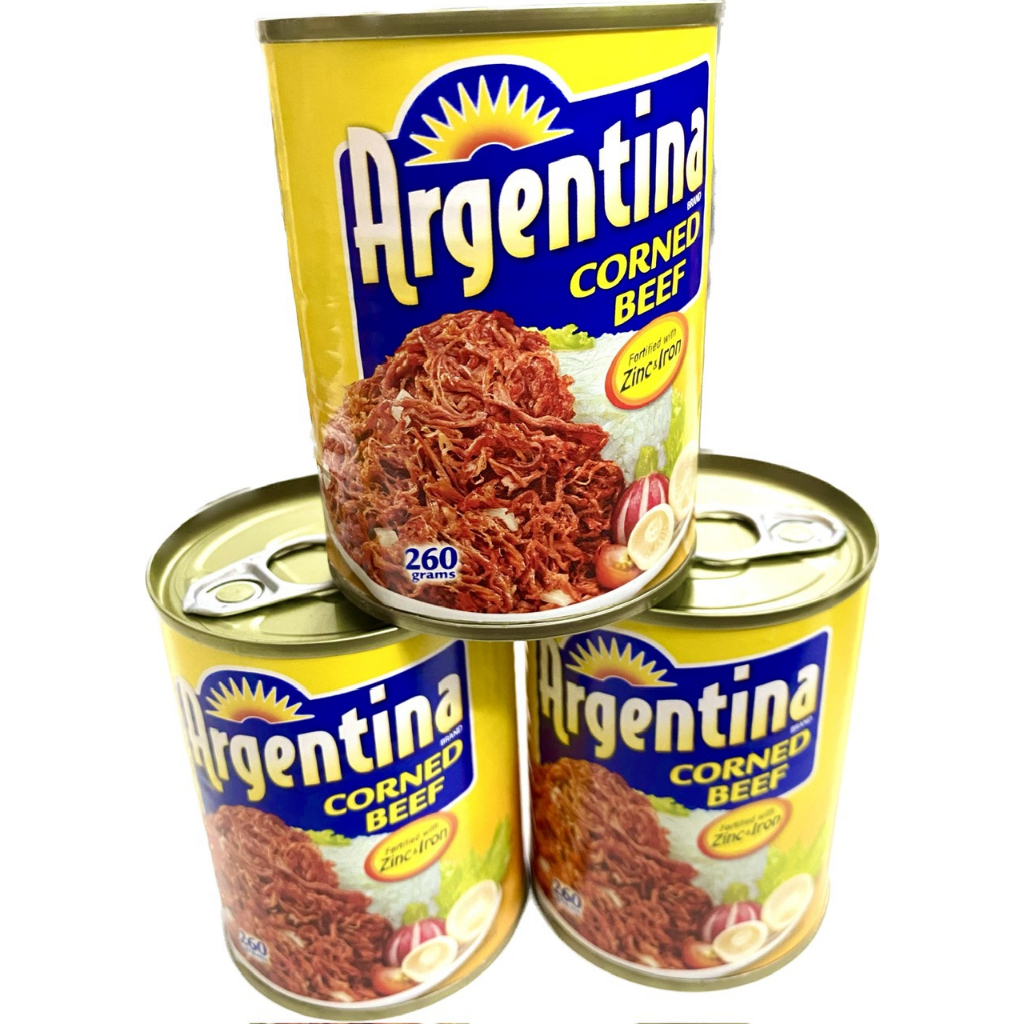 Bò đóng hộp Argentina/Corned Beef in 260grams
