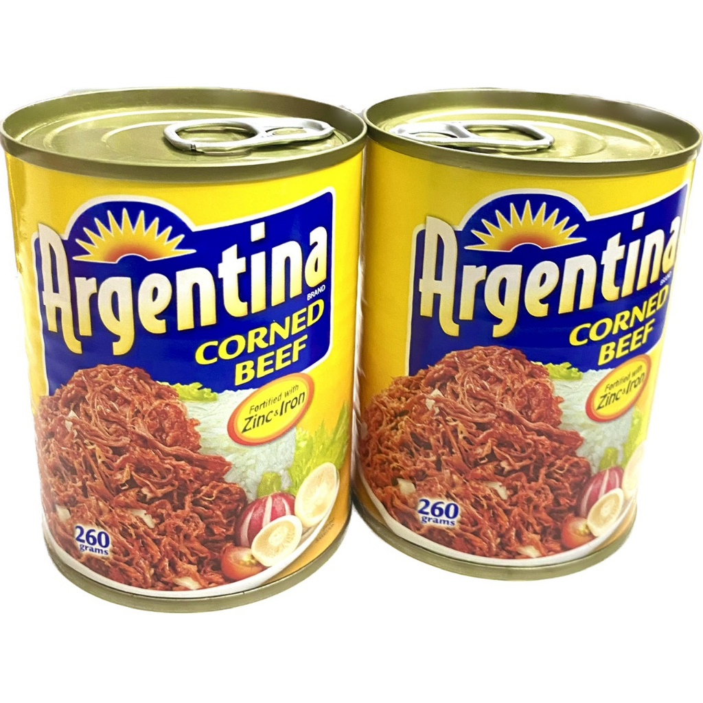 Bò đóng hộp Argentina/Corned Beef in 260grams