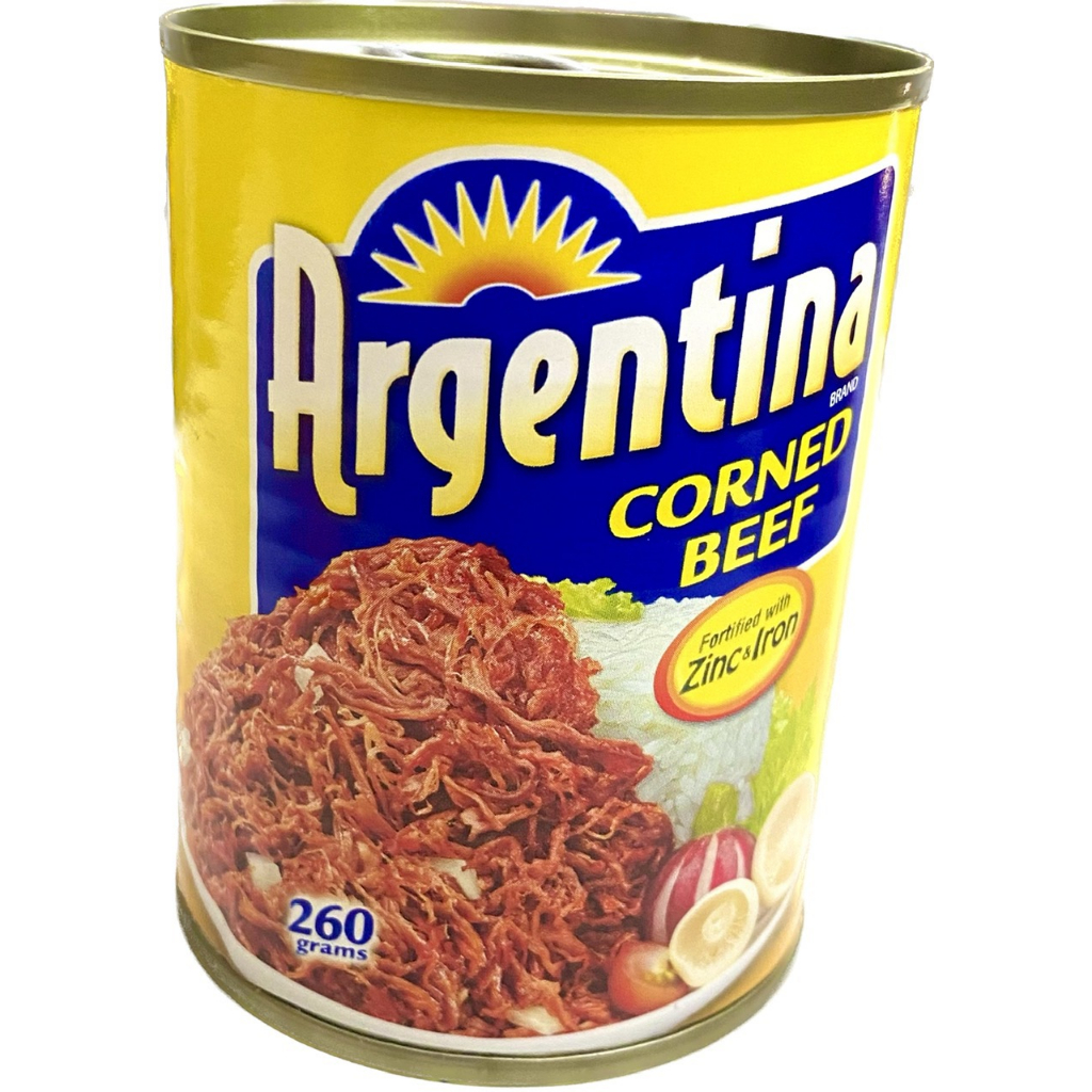 Bò đóng hộp Argentina/Corned Beef in 260grams