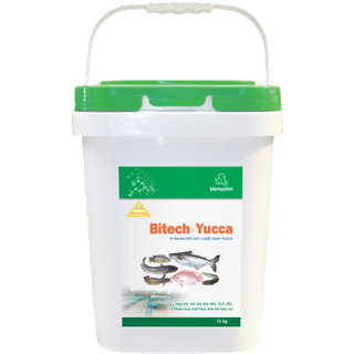 Phân hủy mùn bã hữu cơ bitech - yucca cá 1kg_hàng chính hãng