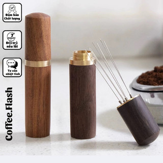 Dụng cụ đánh tơi bột cà phê, khuấy đều bột cà phê 6 kim