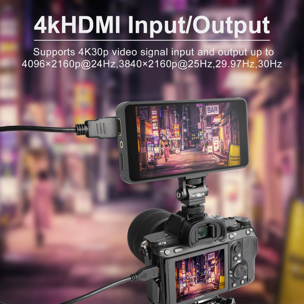 Màn Hình Portkeys PT5 II 5" 4K HDMI Touchscreen Monitor