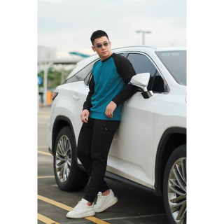 Bộ nỉ tổ ong phối màu thu đông cho nam