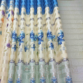 Rèm in hoa 1 mặt mẫu mới đẹp (size nhỏ)