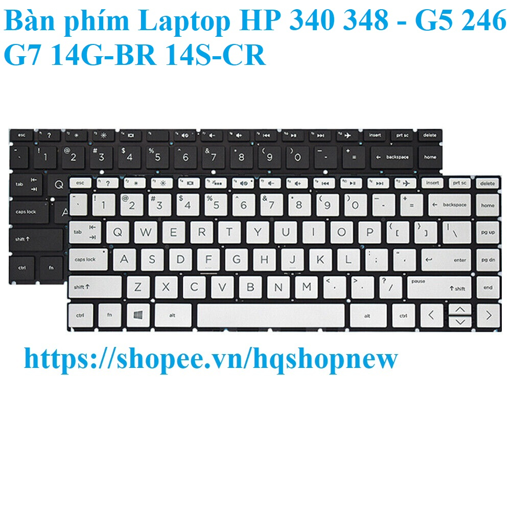 ⚡️ Bàn phím Laptop HP 340 348 - G5  340S 246 G7 14G-BR 14S-CR