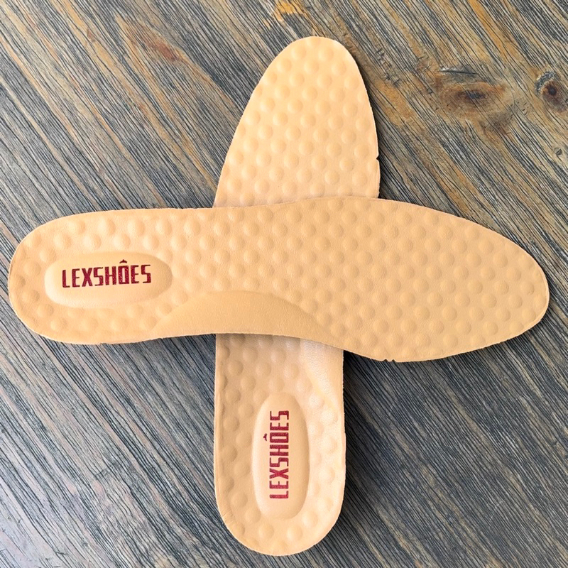 Lót tăng chiều cao 3cm thương hiệu LEXSHOES 1 đôi lót giày cao su non đi êm chân