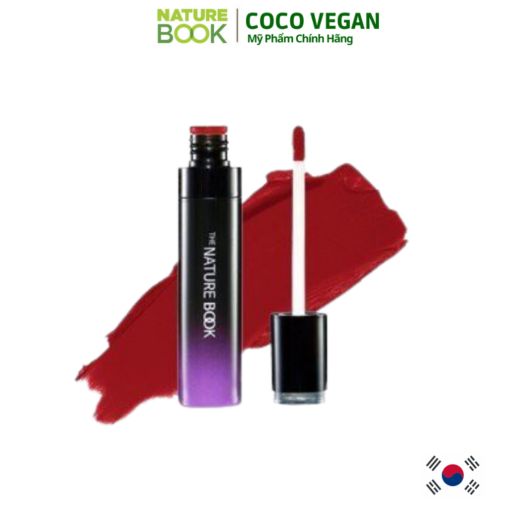 Son kem chính hãng Nature Book mềm môi bền màu đẹp tự nhiên, an toàn cho bà bầu, kháng nước, nhiều dưỡng