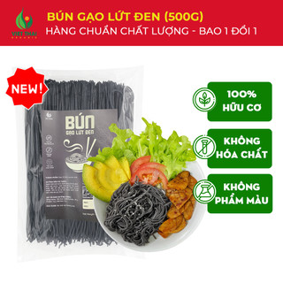 Bún Gạo Lứt [SIÊU NGON] Bún Gạo Lứt Đen Giảm Cân Ăn Kiêng "Must Have" Cho Dân Eatclean Gymer Gói 500g Việt Thái Organic
