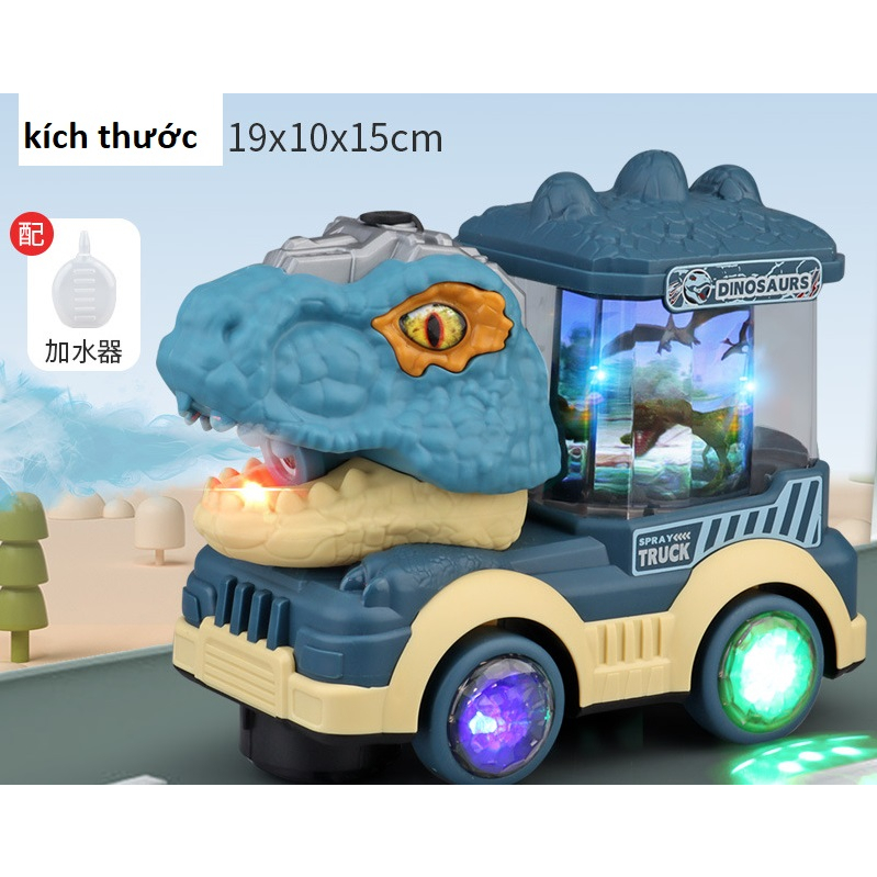 Xe khủng long phun lửa rước đèn - Đồ Chơi Trung Thu Cho Bé