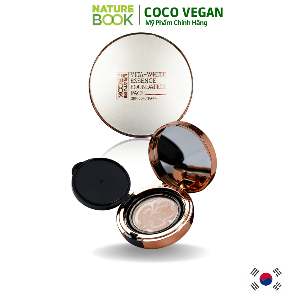 Phấn tươi đa năng nâng tone tạo nền mềm mịn lâu trôi Nature Book chính hãng Hàn Quốc